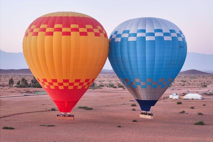 Marrakech Hot Air Balloon Ride and Agafay Desert Eexcursion