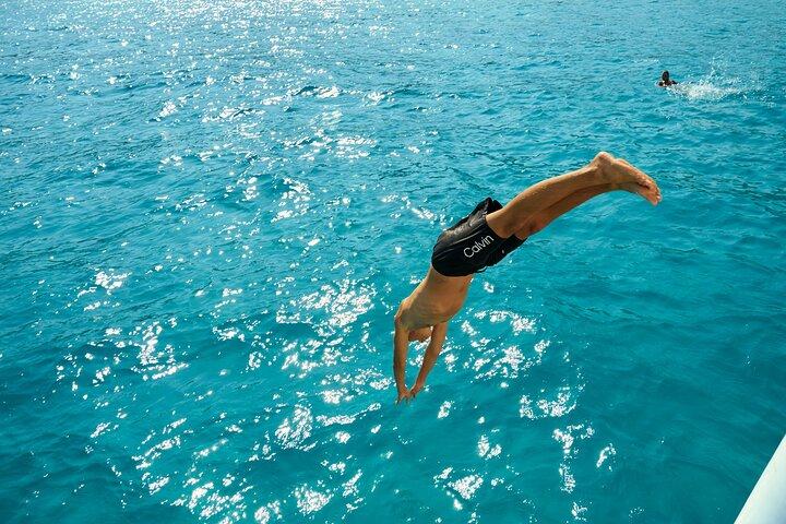 Balos & Gramvousa Luxury Catamaran Sailing Cruise from Kissamos