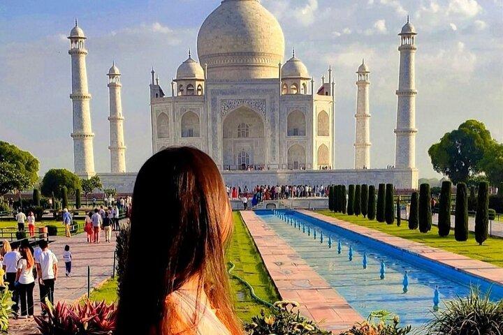 From Delhi: Taj Mahal Sunrise & Agra Fort Tour Skip The Line