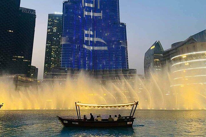 Dubai Fountain Show lake Ride Tickets.
