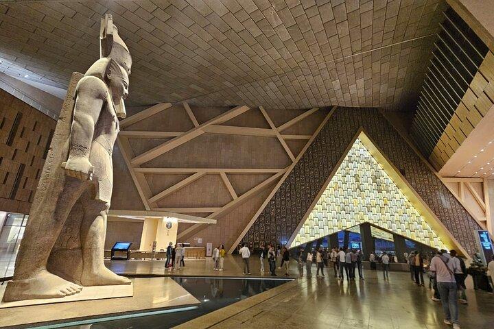 Night Tour at the Grand Egyptian Museum with dinner