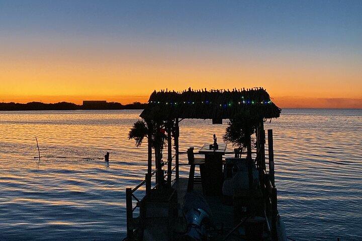 Caye Caulker Tiki Boat Sunset Cruise