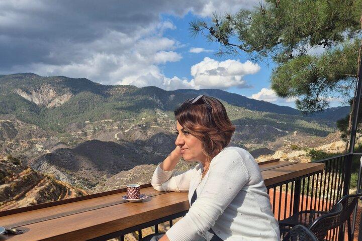 Troodos Mountain, Agros village, Roses- Wine -Nature Walk