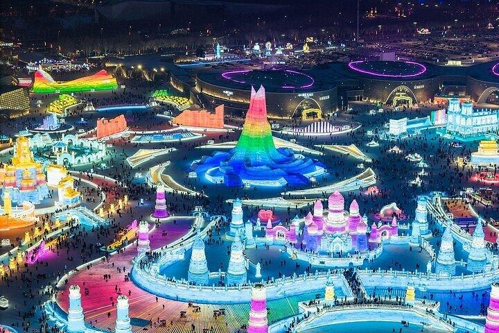 Private Harbin Ice and Snow World Transfer with Hotel Pickup