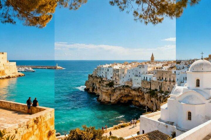 Between Villages and Waves : Polignano by boat, Monopoli & Ostuni on foot