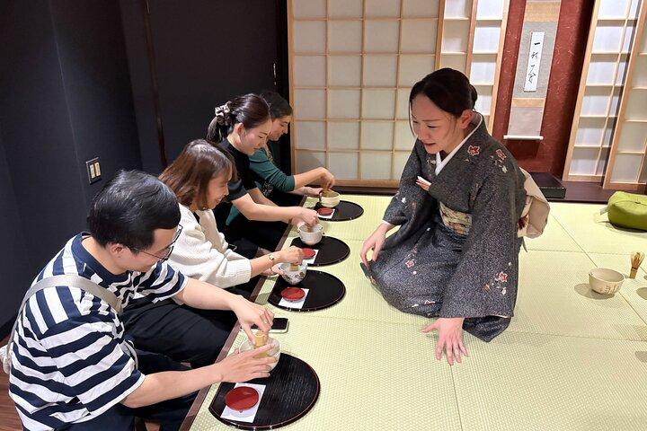 Traditional Tea Ceremony with Matcha and Sweets in Kyoto