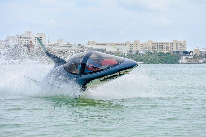 Shark Ride in Cancun - Seabreacher