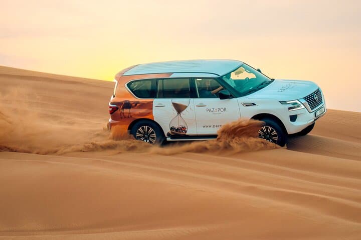 Dubai Desert Safari with Dune Bashing & Camel Ride – Half Day