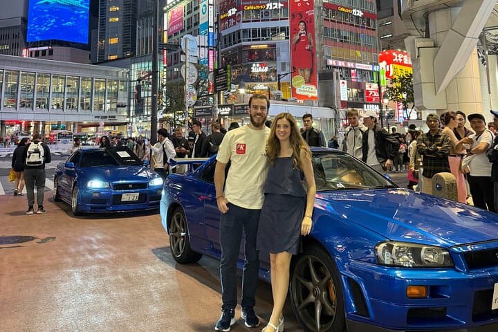 Tokyo and Daikoku Guided Tour in a Nissan GTR R34