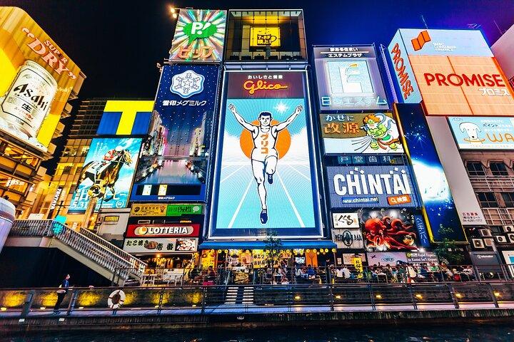 Osaka: Osaka Castle & Dotonbori & Shinsaibashi Private Tour