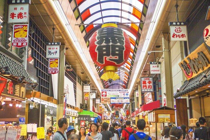 Osaka: Osaka Castle & Dotonbori & Shinsaibashi Private Tour