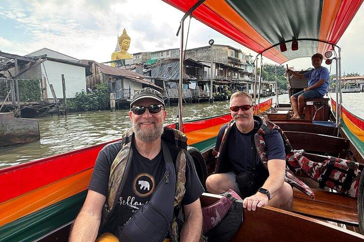 Private Grand Palace Bangkok City Tour & Klong Longtail Boat Trip