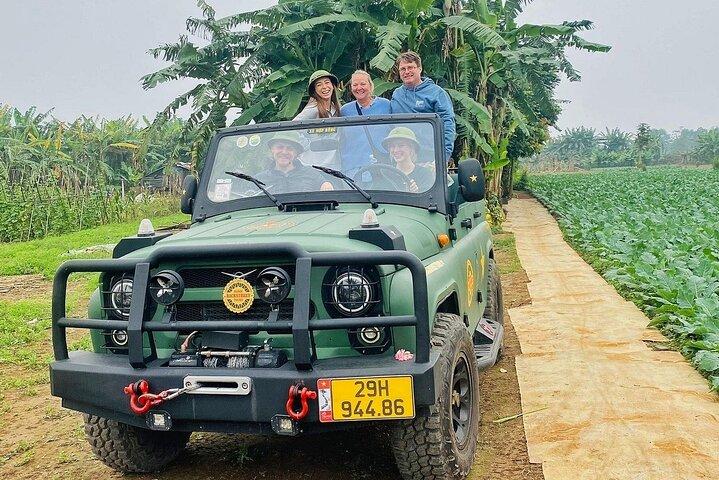 Hanoi Jeep Tour Experience Hidden Gem Cafe