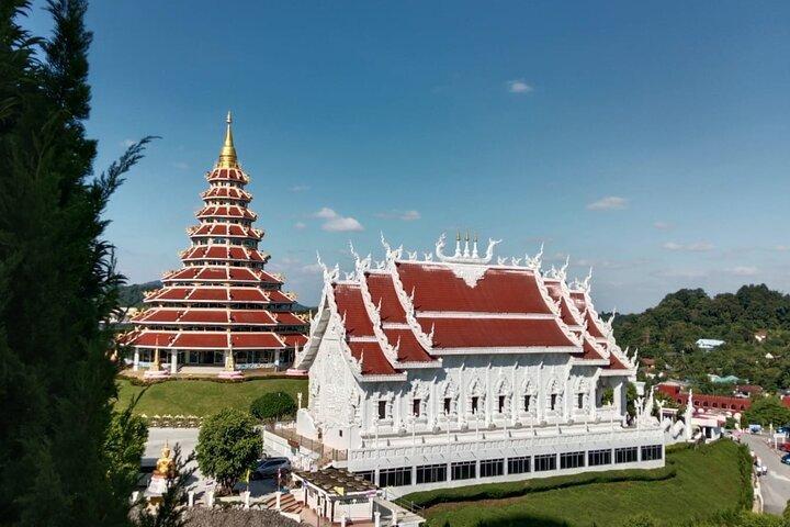 Chiang Rai White Temple, Blue Temple and more from Chiang Mai