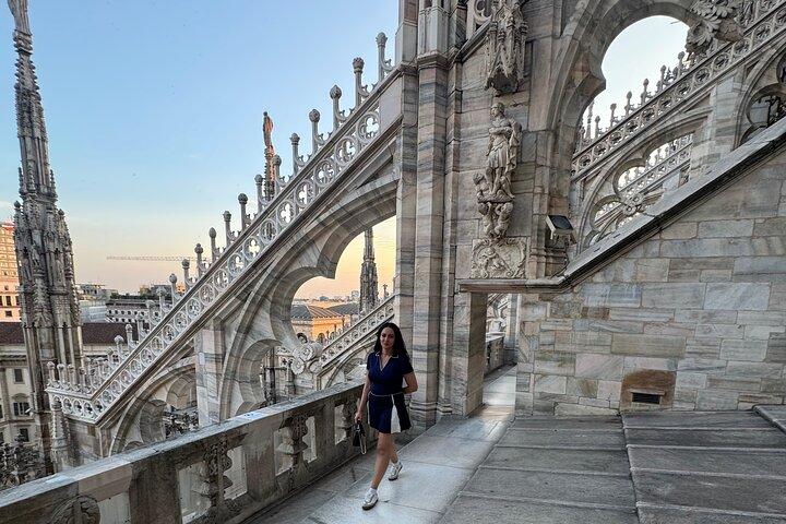 Milan Duomo Cathedral and Rooftop Access with Audio Guide App