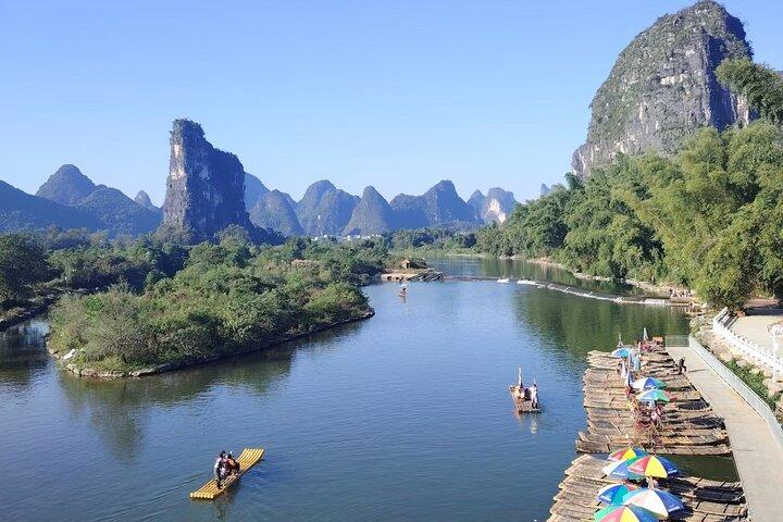 Yangshuo Bike and Li River Hike Adventure from Xingping
