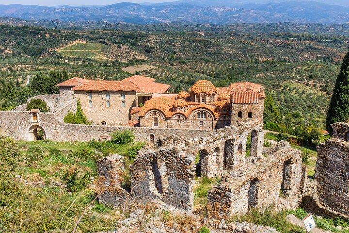 Day Trip from Nafplio to Sparta and Mystras