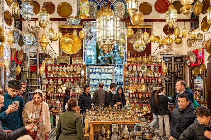 Marrakech: Madrasa Ben Youssef, Bahia Palace, and Souks Tour
