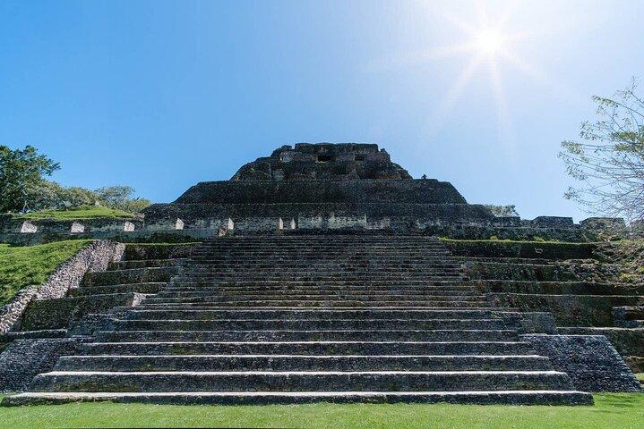 Xunantunich Maya Ruins and San Ignacio Market from Belize City