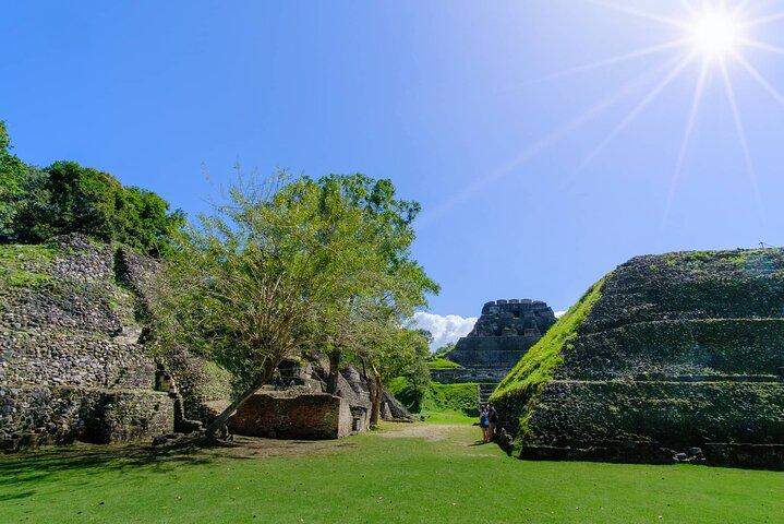 Xunantunich Maya Ruins and San Ignacio Market from Belize City