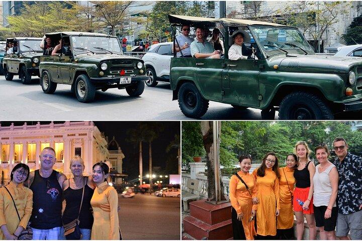 Hanoi Jeep Foodie Tour Led By Women