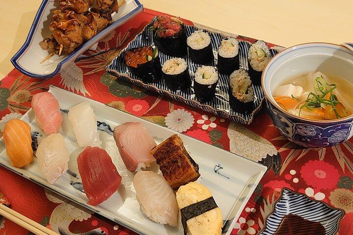 Authentic SUSHI Course Cooking Class