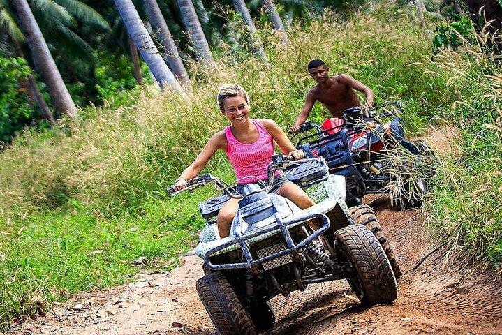 ATV Zipline and Cenote Adventure in Puerto Morelos