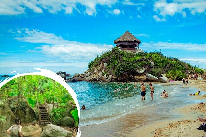 Cabo San Juan Beach Tour of Tayrona Park in Lancha