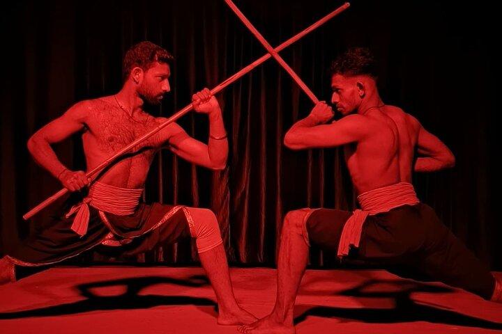 Kochi: Kathakali, Theyyam & Kalaripayattu Show with Transfers