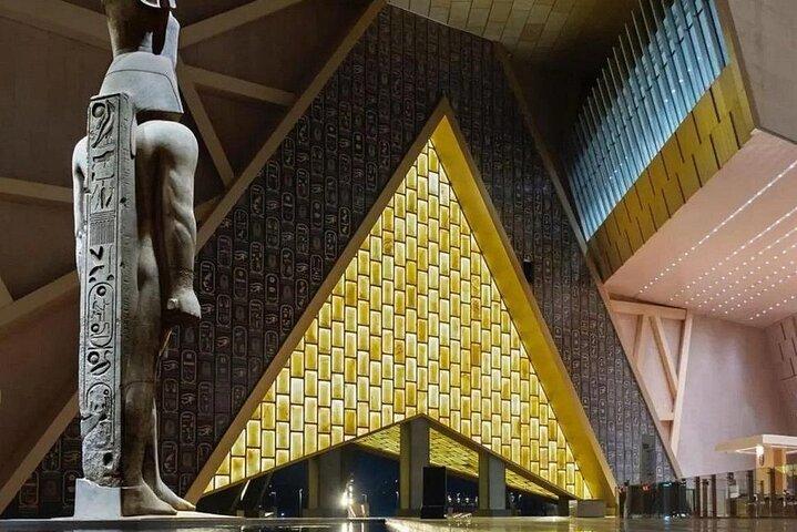 2days.Grand Museum(GEM)&Pyramide&free Camel Ride& flucca & Bazaar