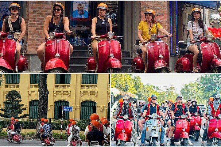 Hanoi Back Streets Vintage Vespa Tours City