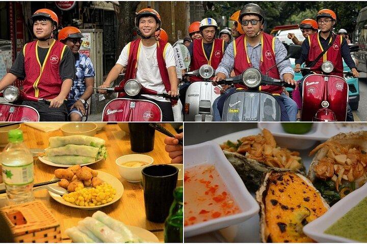 Hanoi By Night Vespa Foodie Tours