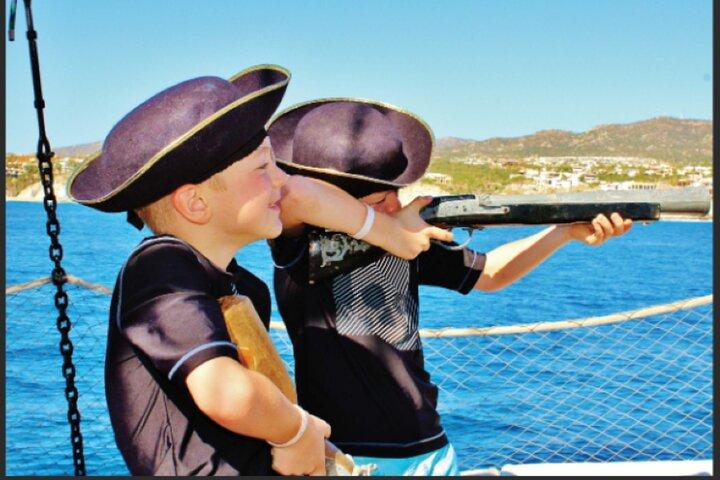 Pirate Hunt Breakfast or Lunch Snorkel Adventure in Cabo