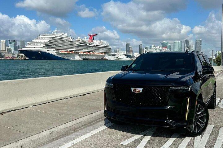 Private Transfer from Miami Airport to Hotel or To Port of Miami