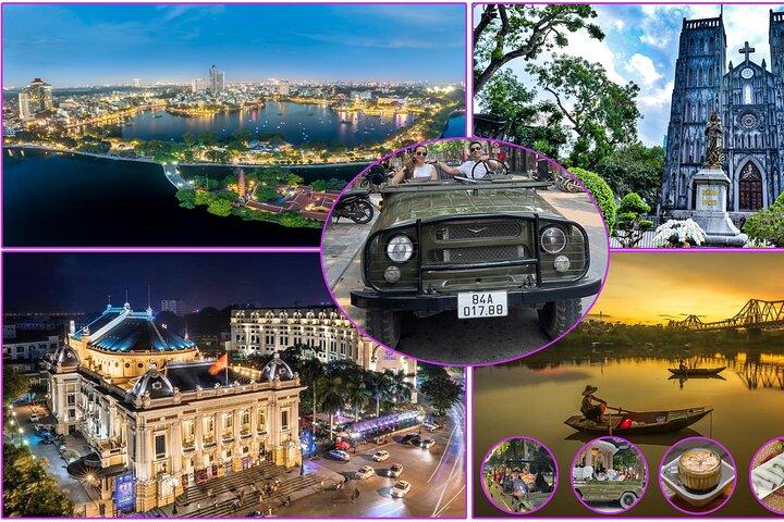 Hanoi Street Eats Jeep Experience