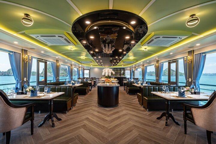 Hanoi: 5-Star Otis Premium Ha Long Bay Day Cruise & Limousine