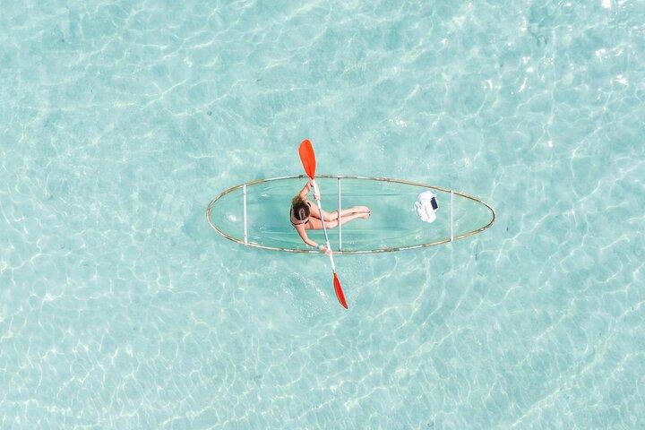 Transparent Kayak Adventure and Drone Experience in Zanzibar