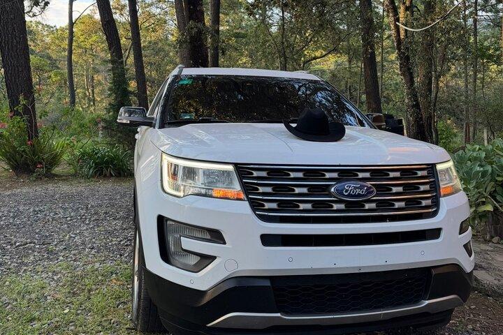 Premium SUV transportation from airport to destination