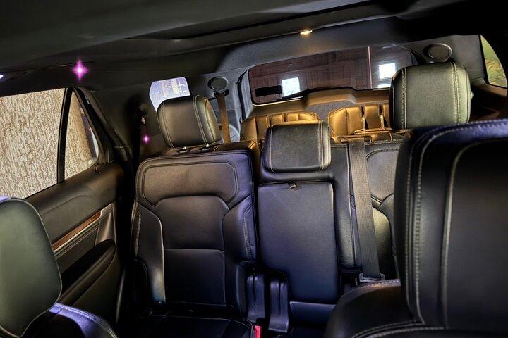 Premium SUV transportation from airport to destination
