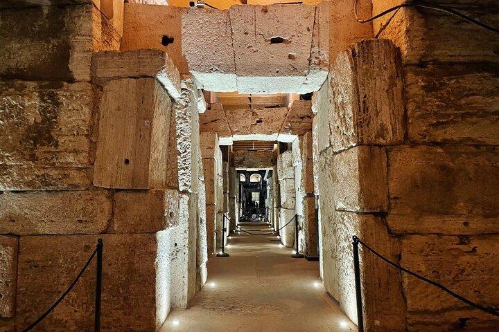 Colosseum Underground Tour with Access to Roman Forum and Palatine Hill