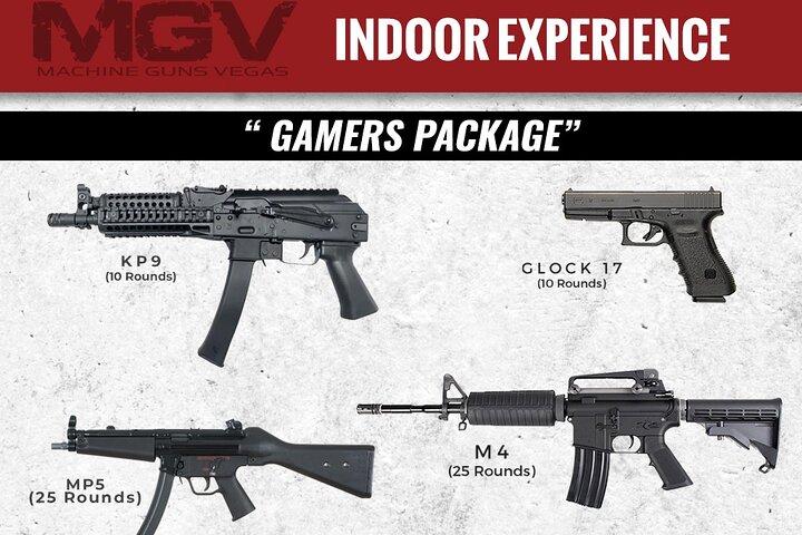 The Gamers Shooting Range Experience in Las Vegas