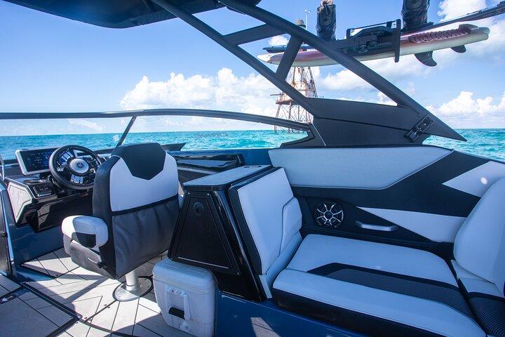 Wakeboarding In Miami 3 to 6 Hours Miami Boat Rental