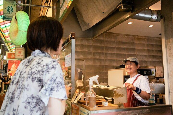 Kyoto Nishiki Market Walk Tour with Tea Ceremony Experience