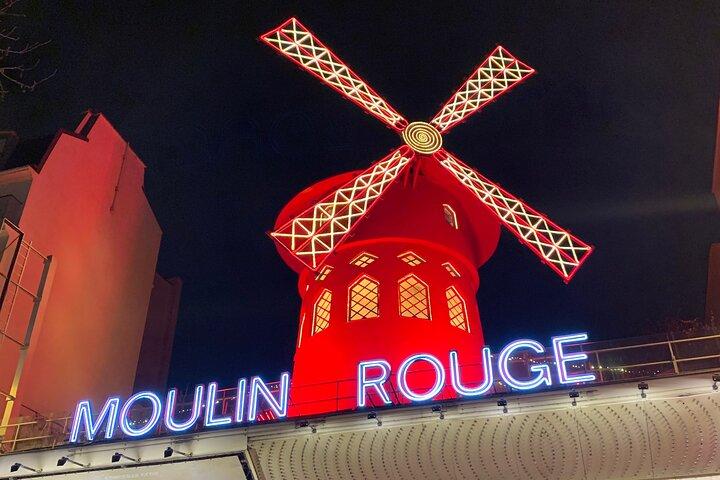 Moulin Rouge Experience with Private Driver and Show Tickets