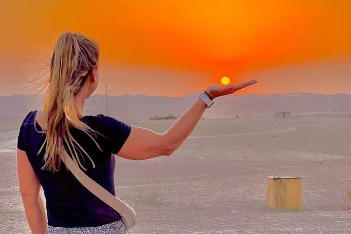 Desert Agafay Tour with show Dinner/Quad Bike & Sunset Camel Ride