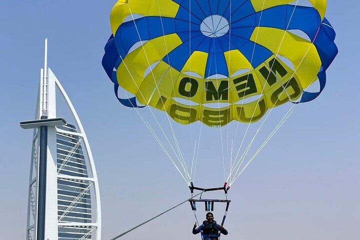 Parasailing Adventure with Stunning Burj Al Arab Views