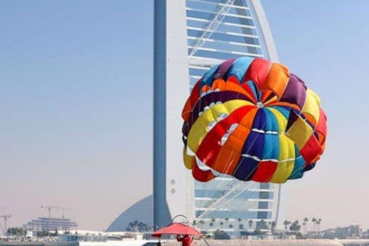 Parasailing Adventure with Stunning Burj Al Arab Views