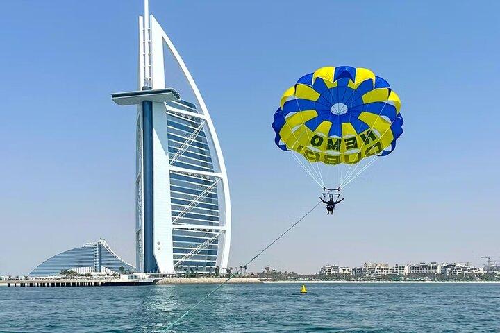 Parasailing Adventure with Stunning Burj Al Arab Views