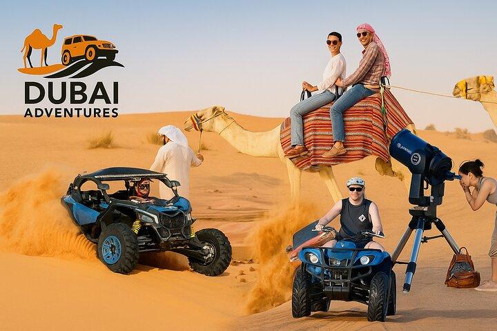 Dubai Safari: Dune Bashing, Camel Rides, Dinner and Stargazing