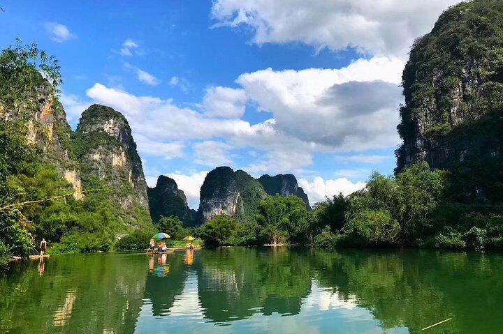 Xianggong Hill Cormorant fishing show Fuli ancient bridge DayTour
